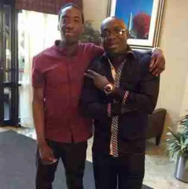 Fuji Maestro, Adewale Ayuba Pictured With His Handsome Son